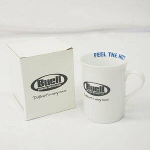 BUELL Novelty mug not for sale Buell glass cup XB unused 