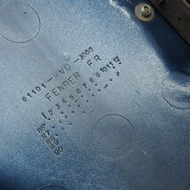 欠損無し VT250F MC15 86-87年 純正フロントフェンダー 刻印KV0 前フェンダー リペアに_画像8