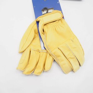 未使用品! バギー レザーグローブ ウォッシャブルレザー 手袋 Mサイズ Buggy E234 通勤 通学に 外縫い ユーレル ショートの画像3
