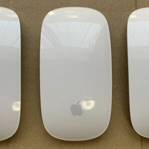 【Apple純正3個セット】 Magic Mouse2 A1657 充電式 Bluetoothワイヤレスマウス 動作確認済③の画像1