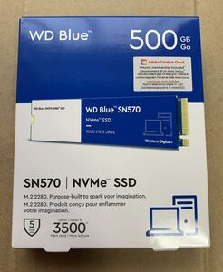 【未開封品】WD Blue SN570 NVMe SSD 500GB WDS500G3B0C 送料無料