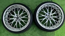 レクサスLS460 GLM (2本:245/35R20 96Y 20×10.5J +24 )(2本:235/35R20 92Y 20×10.0J +19) (PCD:20)(4本:2020 年製)_画像5