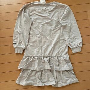 Branshesブランシェス☆バックフリル ワンピース♪サイズ140☆新品