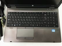【1円】HP ProBook 6570d 15.6型ノートPC 本体/ACアダプター セット i5? ストレージなし 未検品ジャンク DC05-909jy/G4_画像2
