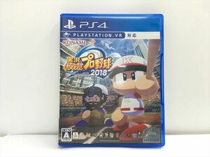 【1円】PS4 実況パワフルプロ野球2018 プレステ4 ゲームソフト 1A0328-442wh/G1