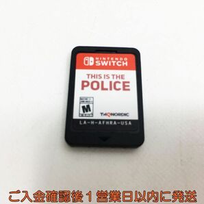【1円】Switch This Is The Police (輸入版:北米) スイッチ ゲームソフト ケースなし 1A0414-343ka/G1の画像1