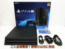 【1円】PS4 Pro 本体 セット 1TB ブラック SONY PlayStation4 CUH-7100B 初期化/動作確認済 プレステ4プロ M06-360yk/G4_画像1