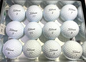 きれい 2023 タイトリスト PRO V1 12球 