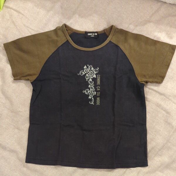 コムサ・デ・モード　COMME CA DU MODE　半袖Tシャツ　黒　120