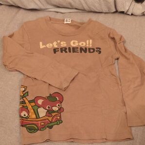 MPS エムピーエス　キッズ　長袖Tシャツ　130 ブラウン