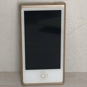 【動作確認済】　訳あり　iPod nano ゴールド MKMX2J A1446 バッテリー良好