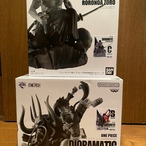 【開封品】ワンピース　dioramatic ルフィ　ゾロ