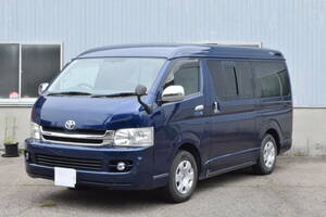 2008式/HiAce Wagon/キャンピング/RineiBuccantches/5 person/４WD/TV・Navigation・バックモニター/冷蔵庫/Vehicle inspectionR08・0April迄/ETC