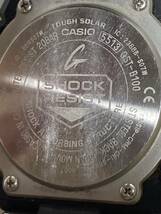 ★ジャンク品★ CASIO カシオ G-SHOCK G-STEEL 5513 GST-B100 タフソーラー ブラック×ゴールド文字盤_画像8