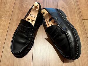 極美品☆Paraboot Reims サイズ6 NOIR ノアール ブラック 黒 パラブーツ ランス ミカエル CHAMBORD 