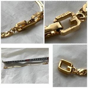 ●GIVENCHY●ジバンシィ デザインチェーン ブレスレット ゴールド アクセサリー の画像3