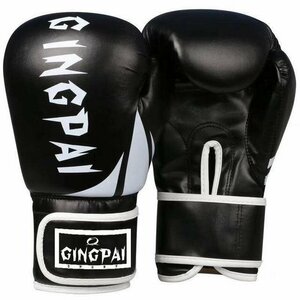  boxing glove boxing adult child practice Sand bag strike . training optimum combative sports 10oz glove black 