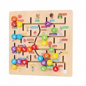 Игрушки деревянные головоломки образовательные игрушки детские образование игрушка детская детская детская день рождения рождественский подарок B (A / B / C English)