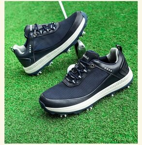 GRF-D529 navy blue /40... slide enduring . water-repellent ventilation strong elasticity . men's golf shoes sport shoes sneakers Fit feeling 40-47 selection 