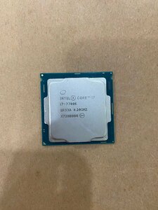 ■ジャンク品■Intel　Core i7-7700K CPU 動作未確認 C246