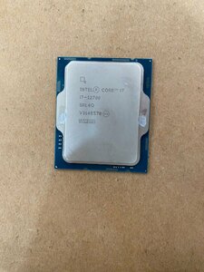 ■ジャンク品■Intel　Core i7-12700 CPU 動作未確認 C357