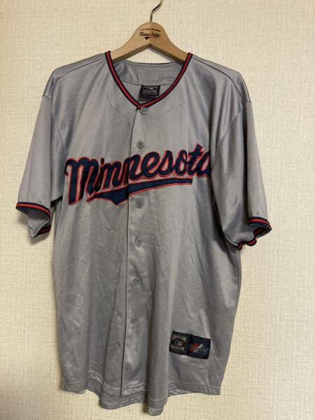 COOPERSTOWN COLLECTION　MLBベースボールシャツ　Minesota Twins