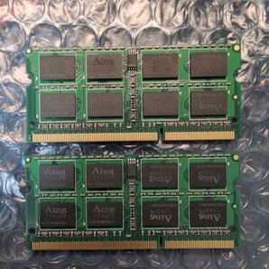 【新品/2枚】ADTEC 8GB DDR3L-1600 PC3L-12800 1.35V/1.5V so-dimm ノートパソコン向けメモリ 低電圧版 バルク品 合計16GBの画像2