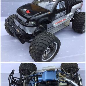 ★当時物/巨大/エンジンラジコン/FS Racing/R/C/ラジコンカー/KING KONG GWS S666 FET/4WD/ラジコン/ガレージインテリア/検/タミヤの画像1