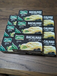 5148円分が1530円です！まとめ同梱なしでごめんなさい。ポルトガル産缶詰「バカリャウ(干しダラのオリーブオイル漬け)」120g×9缶