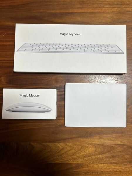 Magic Keyboard2 日本語 Magic Mouse2 Magic track pad 2 ほとんど使用していません