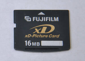  ★ 富士フイルム FUJIFILM　xDピクチャーカード xD-Picture Card　16MB フォーマット済 ★ 