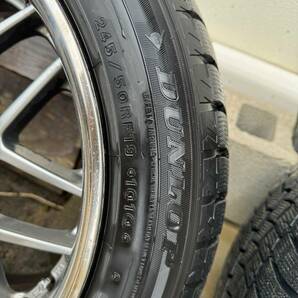 PIAA スーパーロッツァ 8J-19インチ PCD114.3-5穴 スタッドレスセット 245/50R19 の画像3