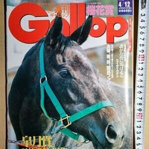 競馬 雑誌 Gallop1998桜花賞エイダイクイン ロンドンブリッジ ダンツシリウス ファレノプシス デユプリシト ニシノマイヒメ ニシノフラワーの画像2