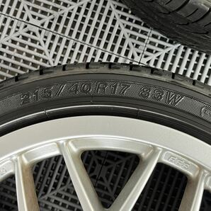 BBS RX 8J+38 PCD120/5穴 YOKOHAMAタイヤ付き4本セット BMW 3シリーズ 5シリーズ MINI クロスオーバー ペースマン e36 318isの画像8