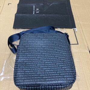 新品 アルマーニ エクスチェンジ ショルダーバッグ Navy