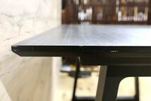 GMGS318○karimoku / カリモク ダイニングテーブル 食卓テーブル DA4580 ブラック スタイリッシュ モダン 定価9.46万_画像6