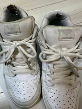 DIAMOND SUPPLY CO. × SB DUNK LOW PRO OG QS WHITE DIAMOND BV1310-100 （ホワイト/クロム/ホワイト） 付属品なし サイズ27.5cm_画像5