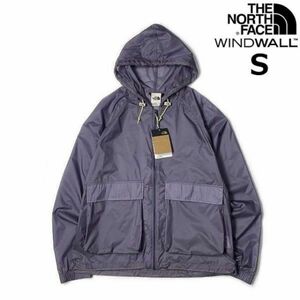 新品未使用 ノースフェイス THE NORTH FACE マウンテンパーカー フルジップ 薄手 防風 撥水 メンズS M 紫