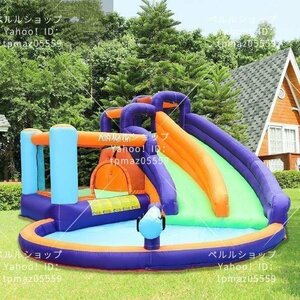  pool playground equipment trampoline slide slipping pcs large playground equipment air playground equipment water slider hippopotamus san birthday Kids child interior / outdoors / garden 