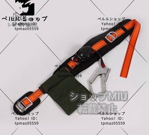 胴ベルト型用 ランヤード 巻取式 伸縮 墜落制止用器具 安全帯 剣クロムメッキフック 1.5m