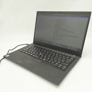 ★CMOSエラー訳あり★ Lenovo ThinkPad X1 Carbon 6th Gen [Core i5 8250U 8GB 256GB 14インチ -] 中古 ノートパソコン (5839)