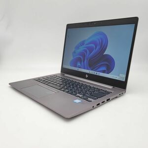 ★AC付き/USBポート訳あり★ HP ZBook 14u G6 [Core i7 8565U 16GB 512GB 14インチ Windows11 Pro] 中古 ノートパソコン (5641)