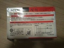 (3個)(新品未使用)(ゆうパケットポスト送料230円)TDK AE 46 カセットテープ ティーディーケー_画像4