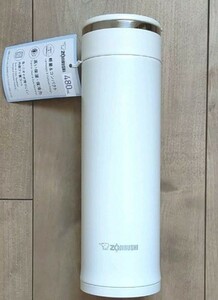 象印マホービン(ZOJIRUSHI) 水筒 480ml 直飲みマグボトル 新品 ステンレス 軽量 SM-JF48-WA 保温 保冷 ホワイト 未使用品