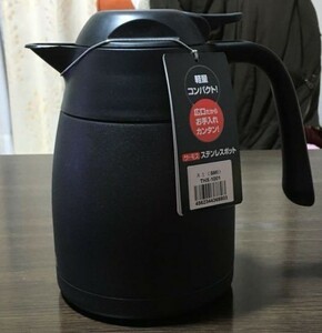 サーモス(THERMOS) 保温卓上ポット 1.0L 新品 墨 THX-1001 EPT2302 未使用品