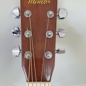 モーリス Morris アコースティックギター MF256TS ソフトケース付 / 現状品 （HA028）の画像6