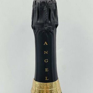 【未開栓】ANGEL CHAMPAGNE BRUT エンジェル ブリュット シャンパン ブラックボトル ゴールドラベル 5ｔｈ ANNIVERSARY (HA034)の画像4