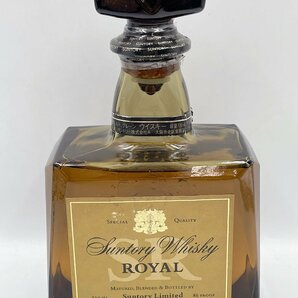 【未開栓】 SUNTORY WHISKY ROYAL サントリーウイスキー ローヤル 720ml 43％ （HA037）の画像1