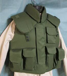  Ground Self-Defense Force . made OD bulletproof choki1 type lip Stop cloth specification ( light weight replica )