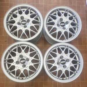 BBS　15インチ　6.5J+40　4H-100　中古　PCD100